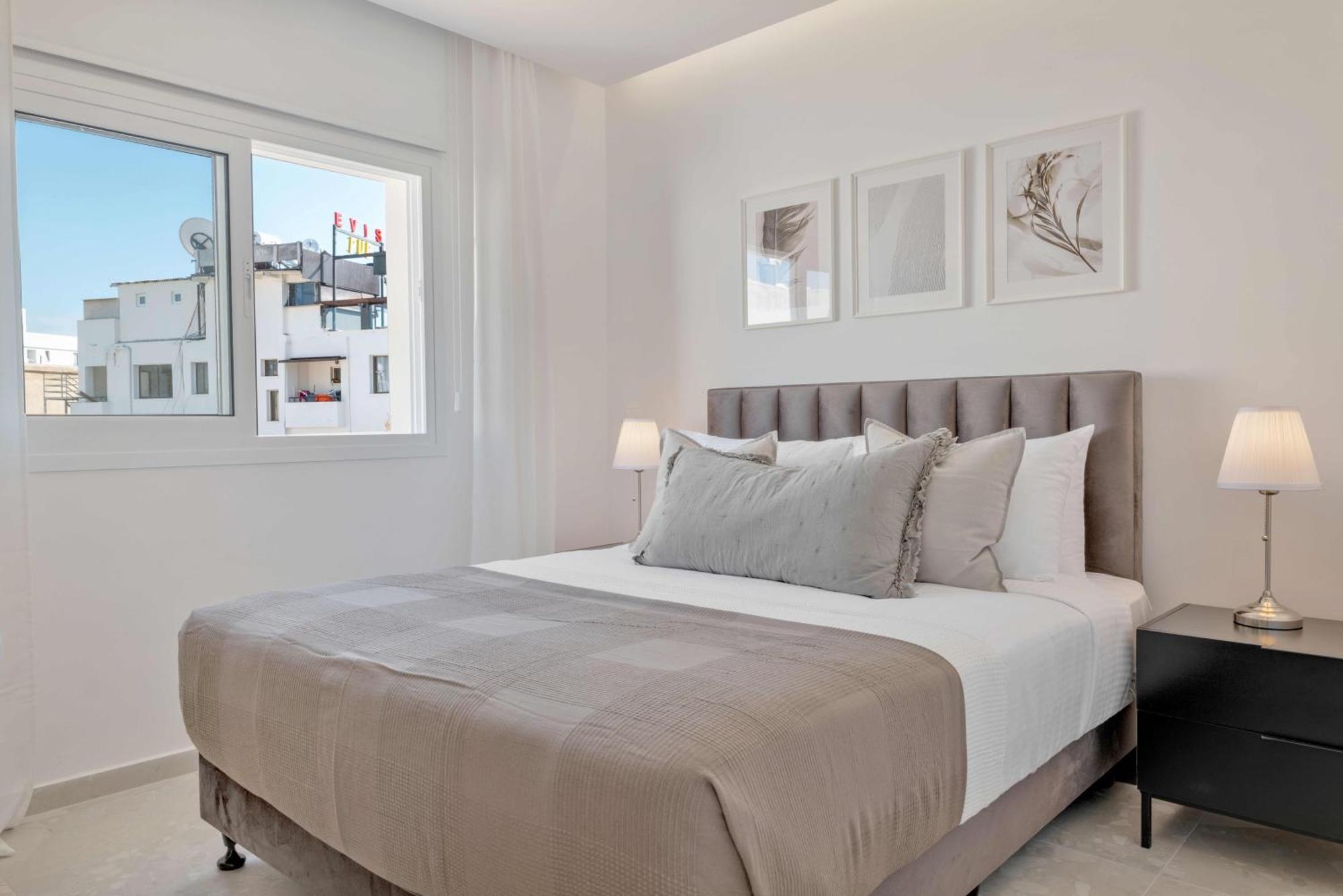 شقة Phaedrus Living: Seaview Luxury Flat Limnaria 150 بافوس المظهر الخارجي الصورة