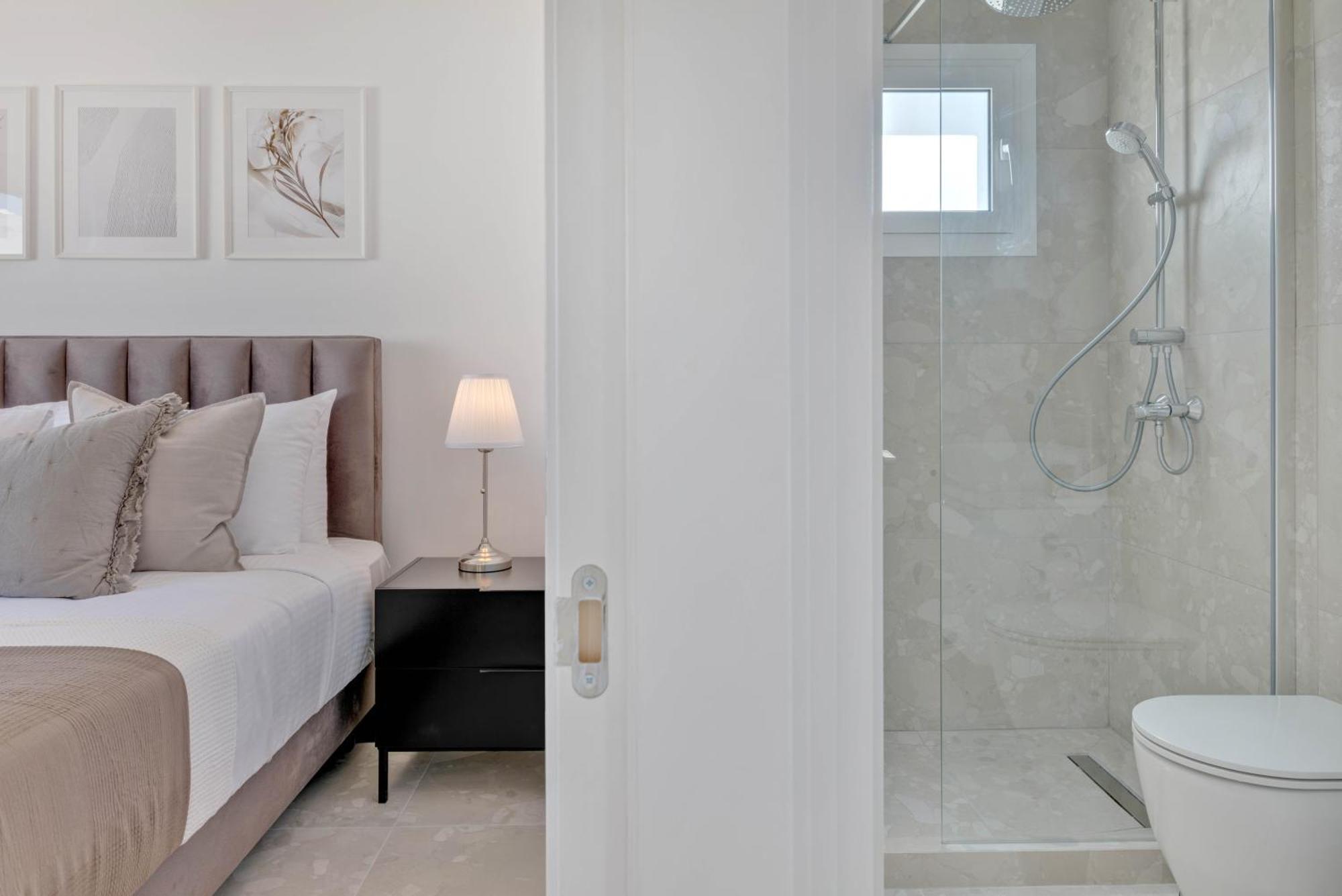 شقة Phaedrus Living: Seaview Luxury Flat Limnaria 150 بافوس المظهر الخارجي الصورة