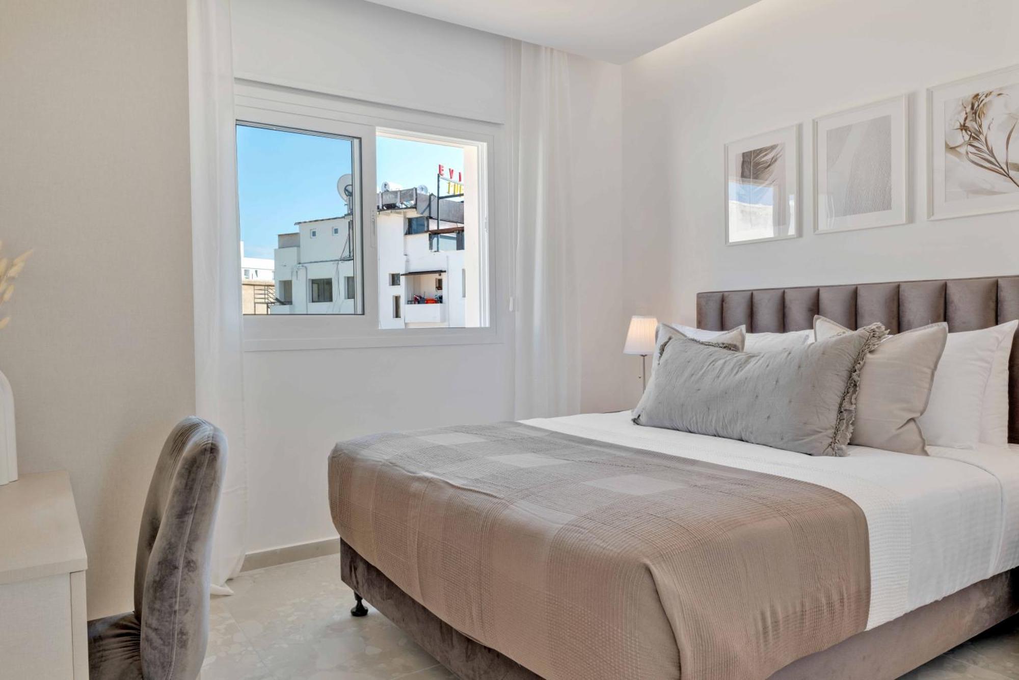 شقة Phaedrus Living: Seaview Luxury Flat Limnaria 150 بافوس المظهر الخارجي الصورة